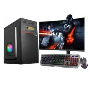 TrakinPC Desktop Computer Full Setup Core i5-2400/ Ram 16GB/ 256GB SSD/ 500GB HDD/Windows10 /WiFi/19 Inch Monitor/Keyboard+Mouse for Home, Gaming Pc, Office (Full Set up)