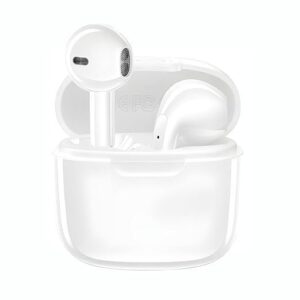 X0 X23 TWS Earbuds - Bluetooth 5.3 Handsfree Headphones, Hi-Fi Sound, Ergonomic in-Ear Design, Long Battery Life with Charging Case (White)