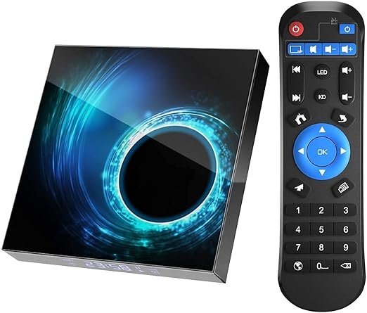 AJUK® Mini PC Box with 4K Display | Bluetooth, Android 10, 4GB Ram 32 GB ROM, H616 Quad Core Processor, H.265 Decoding,Support 2.4G/5.0G Dual WiFi (B1)