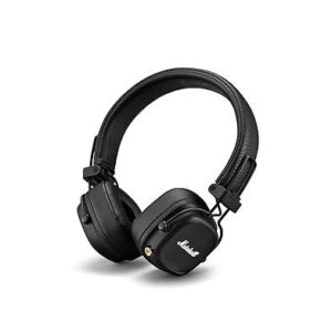 Marshall Major IV Wireless Bluetooth On Ear Headphone with Mic (Black)