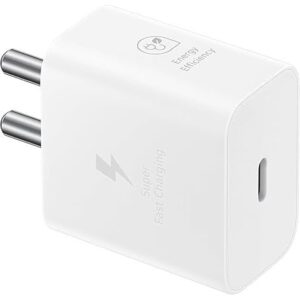 Samsung 25W Charger Without Cable, Black (2024 WHTE) Samsung 25W Charger Without Cable, Black (2024 WHTE)