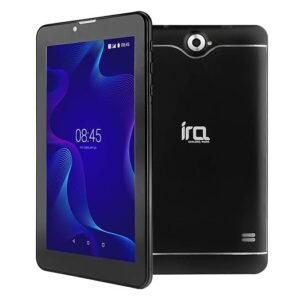 Wishtel IRA W801 8-Inch Tablet with 2GB RAM, 32GB ROM, Dual SIM 4G Connectivity, 8MP Rear Camera, 5MP Front Camera, Android 10 OS, 1280 x 800 Pixels Resolution, and 5500mAh Battery (Black)