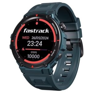 Fastrack Xtreme PRO Smartwatch with 1.43" AMOLED Display with 466 * 466 Pixel Resolution|SingleSync BT Calling|AI Voice Assistant|100+ Sports Modes and Watchfaces|Upto 5 Day Battery|IP68