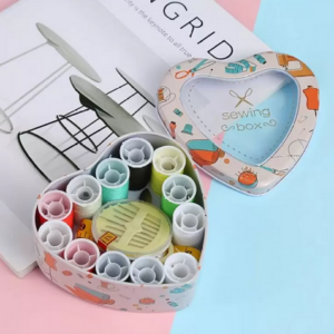 Onshoppy Portable Mini Travel Sewing Kit for Adults & Kids Manual Sewing Machine ( Built-in Stitches 0)