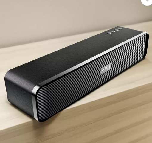 Mivi Fort H30,4000 mAh, 6 Hours Playtime, BT v5.1 30 W Bluetooth Soundbar (Black, 2.0 Channel)