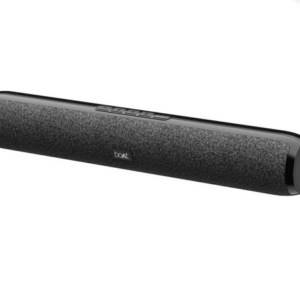 boAt Aavante Bar 590 with RMS, Dual Passive Radiatior & 7 Hours Playback 25 W Bluetooth Soundbar (Pebble Black, 2.0 Channel)