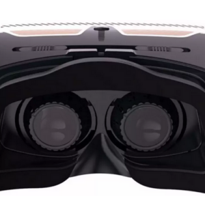 IBS PlayGlass Virtual Reality Helmet Glasses 3D Video Headset Box For 4-6" Screen  (Smart Glasses, G BLACK, GOLDEN)