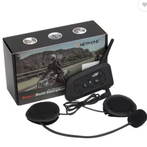 AIRSKY VNETPHONE V6 Bluetooth Helmet Intercom for 6 Riders (1 Unit) Smart Headphones  (Wireless)