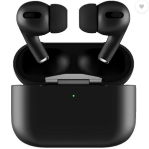 TechTide Pods Pro 2nd generation Wireless Charging Case USB-Type C Wireless Headphones Bluetooth (Black, True Wireless)