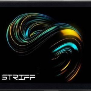STRIFF Gaming, NonSlip Rubber Base, Waterproof ,Premium-Textured, Stitched Edges Mousepad??(Black)